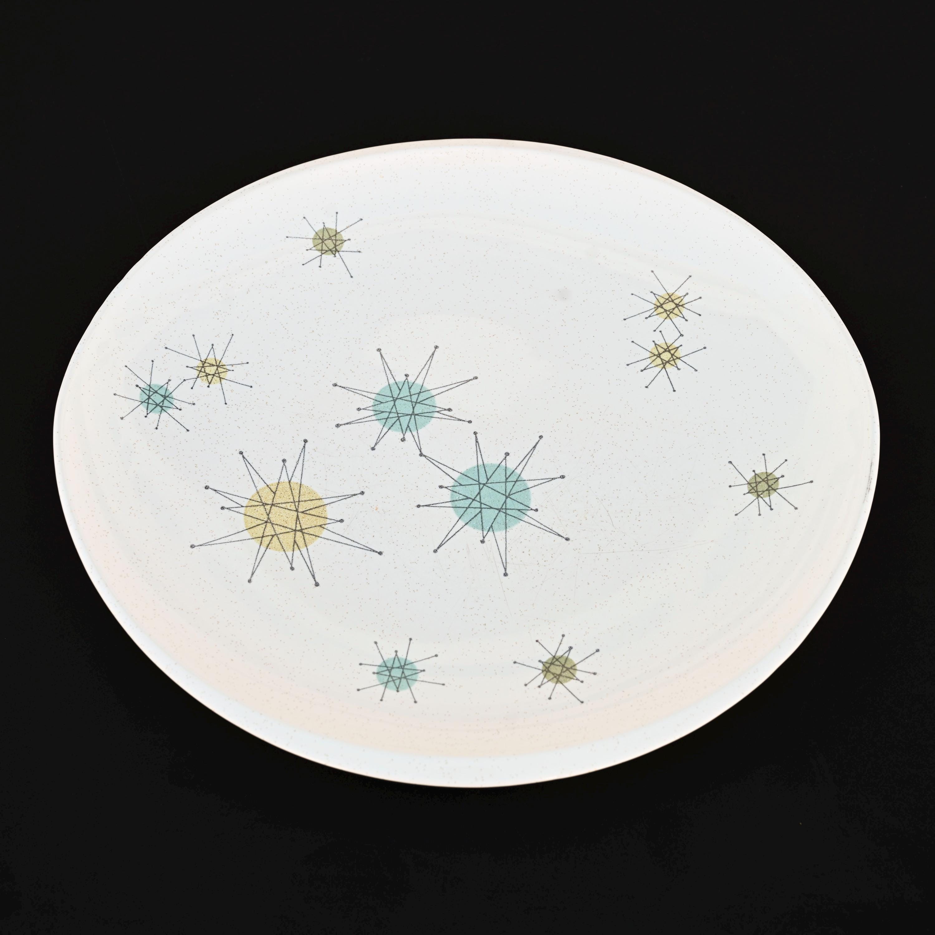 50’s FRANCISCANスターバースト　大皿　8枚セット 50's FRANCISCANスターバースト 大皿 8枚セット