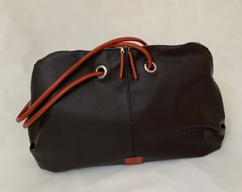 Handmade leather bag/Travel bag Weekender