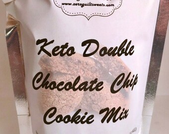 MIX, Keto Double Chocolate Chip or Mint Chocolate Chip Cookie Mix