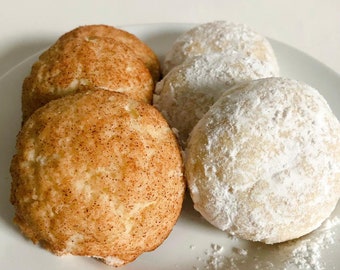 Dozen Keto Cinnamon Sugar or Powdered Sugar Bites