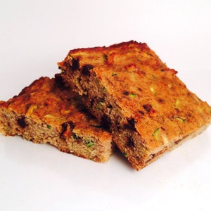 Keto Zucchini Banana Bread Bars