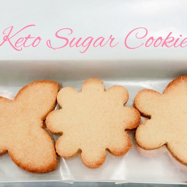 Keto Cut Out Sugar Cookies, Choose Your Holiday