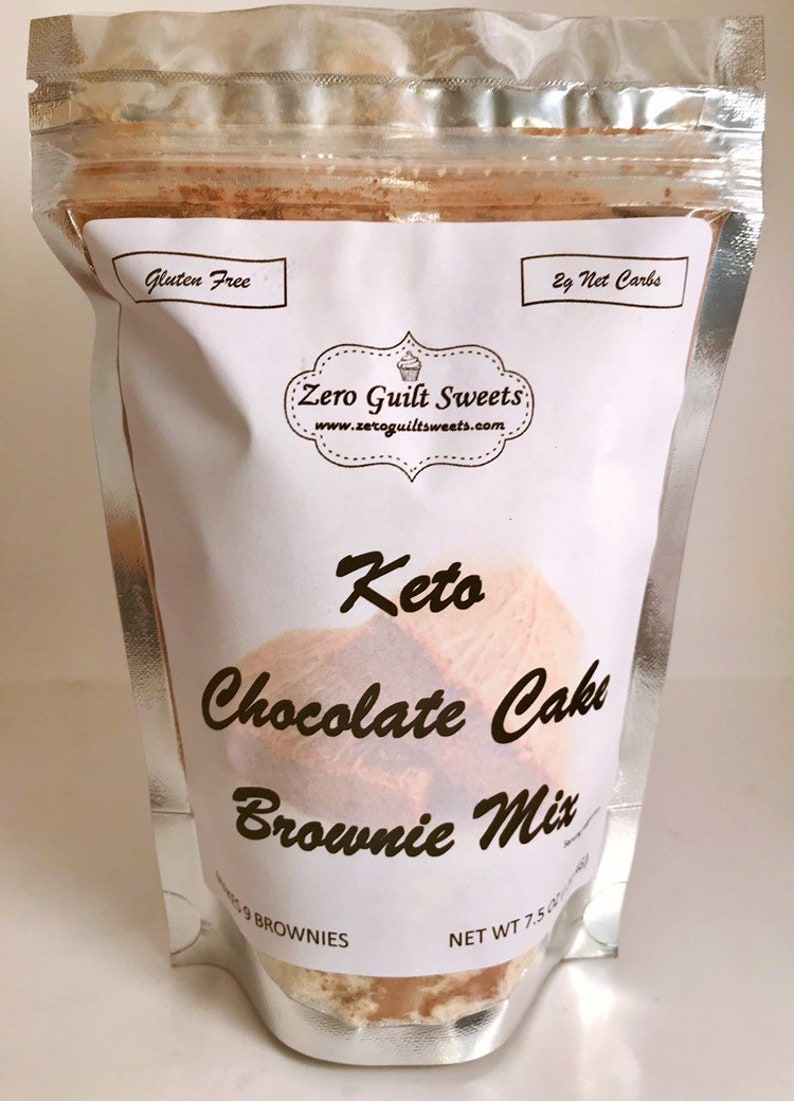 MIX Keto Chocolate Cake Brownie Mix image 1