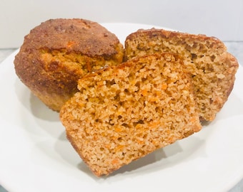 Keto Carrot Cake Muffins