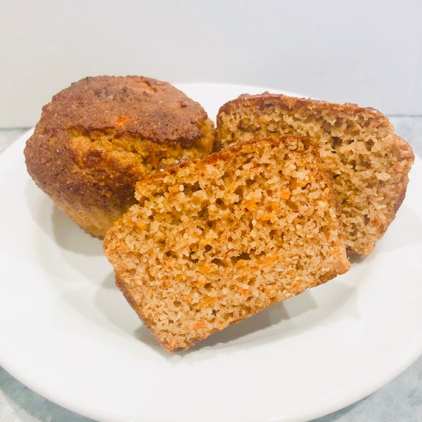 Keto Carrot Cake Muffins