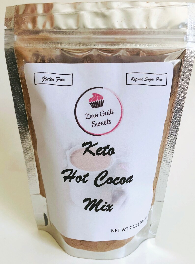 Keto Hot Cocoa Mix Coffee Creamer Iced Mocha Hot Chocolate Etsy