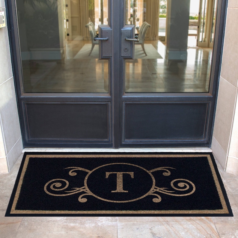 The Most Durable and Elegant Custom Door Mat Available. Etsy