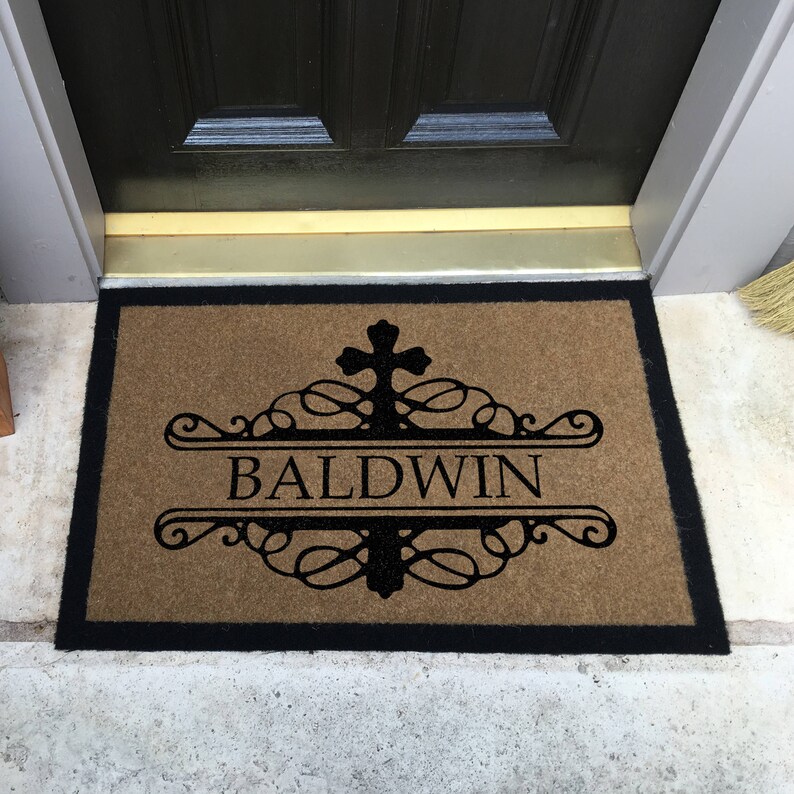 The Most Durable and Elegant Custom Door Mat Available. Etsy