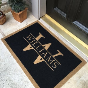 The Most Durable and Elegant Custom Door Mat Available. Infinity Custom Door Mats...The Door Mat You Can Keep Forever. Makes a perfect gift!