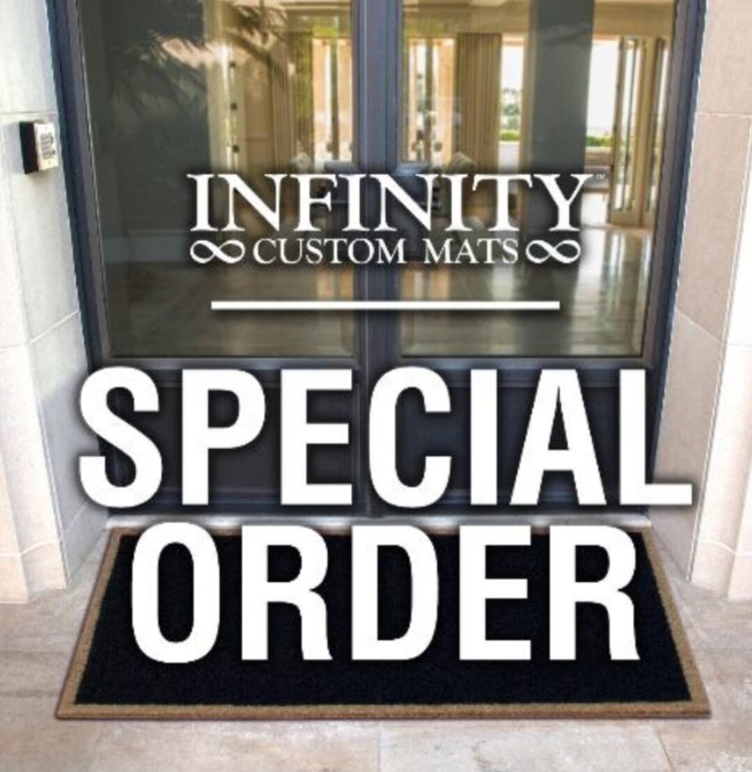 Custom Door Mat – Personalized Infinity Mat™, All-weather Non-slip ...