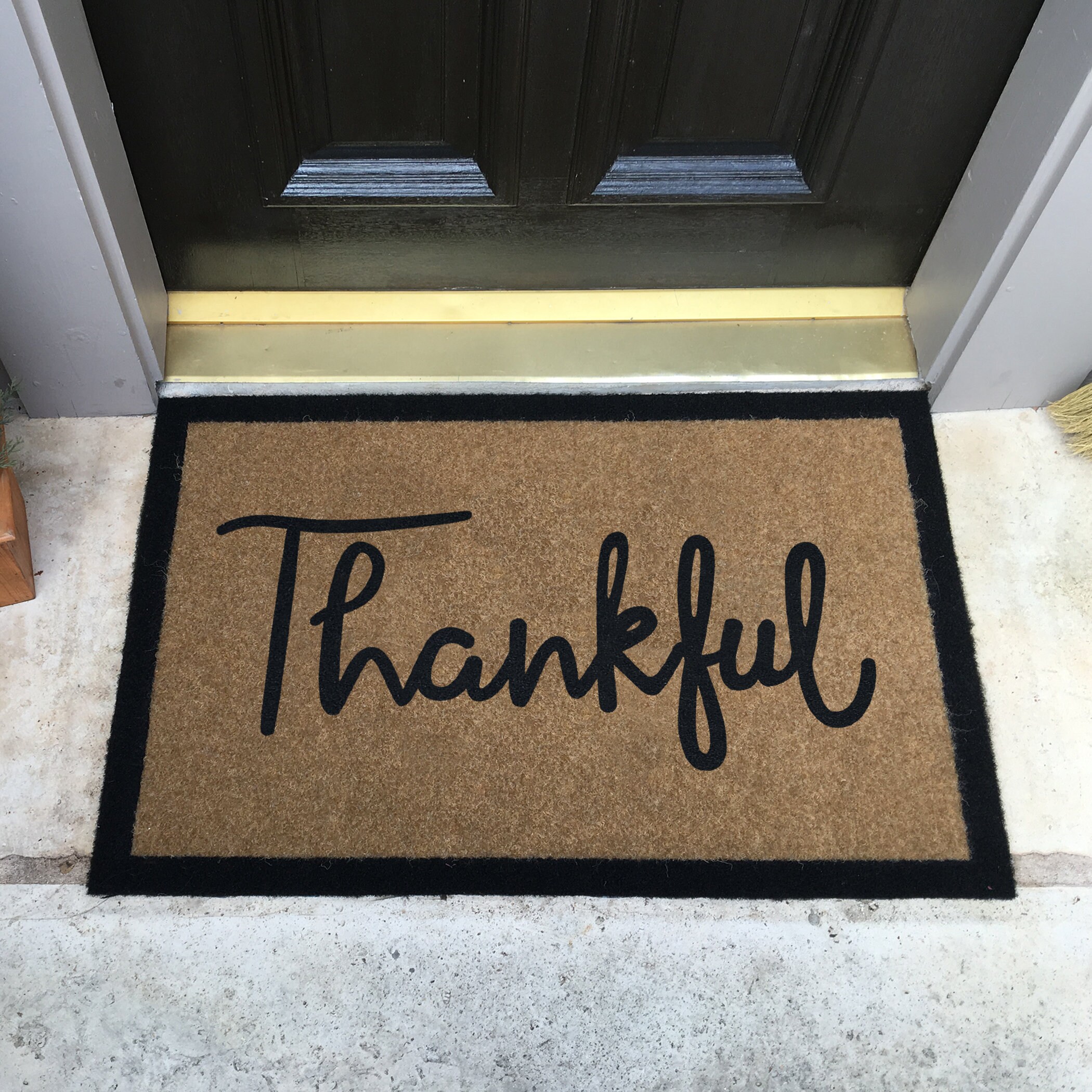 La alfombra de puerta personalizada más duradera y elegante | Etsy