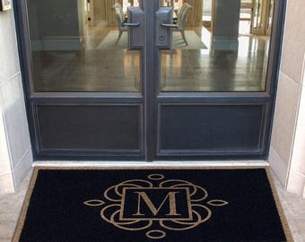 Custom Door Mat – Personalized Infinity Mat™, All-Weather Non-Slip, Durable & Fade-Resistant, Made in USA