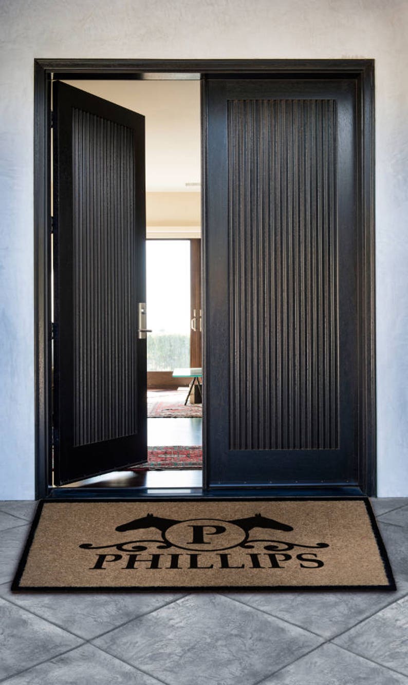 The Most Durable and Elegant Custom Door Mat Available. Infinity Custom Door Mats...The Door Mat You Can Keep Forever. Makes a perfect gift image 2