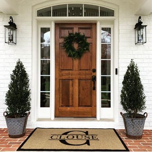 Custom Door Mat: Durable All-Weather Infinity Mat™, Non-Slip Personalized Welcome Mat, Made in USA