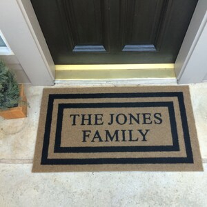The Most Durable and Elegant Custom Door Mat Available. Infinity Custom Door Mats...The Door Mat You Can Keep Forever. Makes a perfect gift image 2
