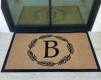 Custom Door Mat – Personalized Infinity Mat™, All-Weather Non-Slip, Durable & Fade-Resistant, Made in USA