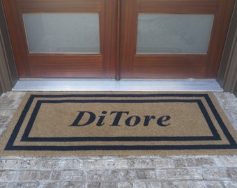 The Most Durable and Elegant Custom Door Mat Available. Infinity Custom Door Mats...The Door Mat You Can Keep Forever. Makes a perfect gift!