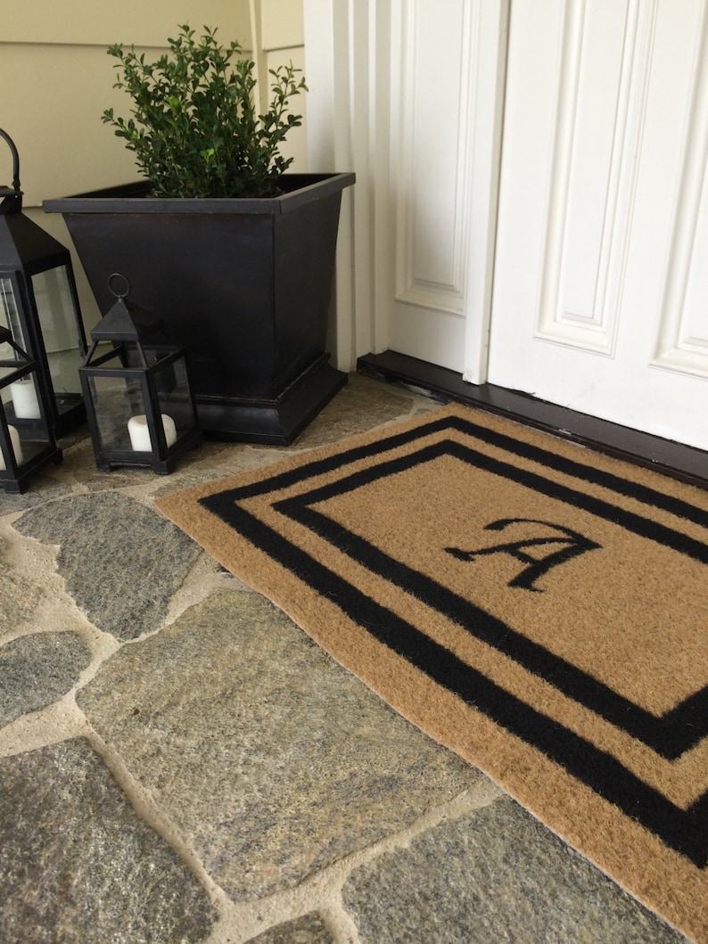 The Most Durable and Elegant Custom Door Mat Available. Etsy
