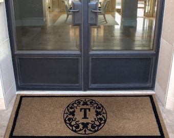 Custom Door Mat – Personalized Infinity Mat™, All-Weather Non-Slip, Durable & Fade-Resistant, Made in USA