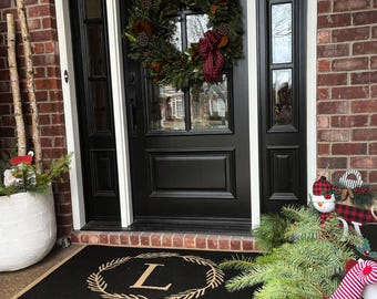 Custom Door Mat: Durable All-Weather Infinity Mat™, Non-Slip Personalized Welcome Mat, Made in USA