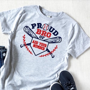 Baseball Brother Shirt, Baseball Brother, Baseball Brother Tees, Baseball Shirts for Brother, Baseball Brother T Shirt, Kids Baseball Shirt