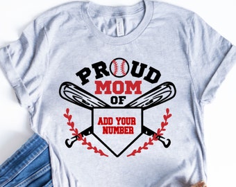 Baseball Mom Shirt, Baseball Mom, Personalized Baseball Mom Shirt, Game Day Shirt, Baseball Mama, Baseball Shirt for Women, Baseball Shirt