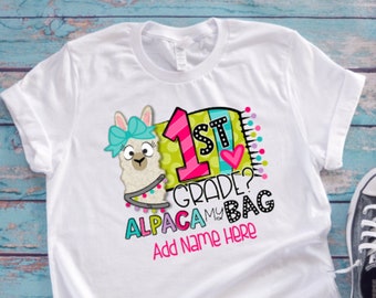 Girls First Grade Shirt, Girls Back to School, First Grade, First Grade Shirt, First Day of First Grade, Girls First Day School Shirt