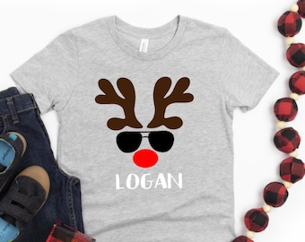 Cute Reindeer Outfit For Christmas Toddler//Kids Sweatshirt Girls Boys