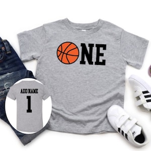 Basketball Birthday Shirt, Basketball First Birthday Shirt, Basketball Family Shirts, Boys Birthday Shirt, Basketball 1st Birthday Shirts
