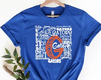Gator Football, Gator Football Shirt, Gators Shirt, Gators Mascot, Custom Gators Shirt, College Football Shirt, School Mascot Shirt