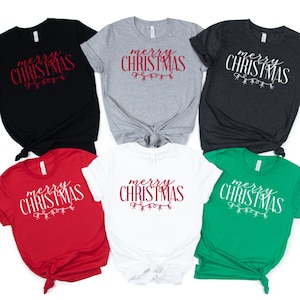 Merry Christmas, Merry Christmas Shirt, Family Christmas Shirts, Matching Christmas Shirts, Matching Family Shirts, Christmas Shirts