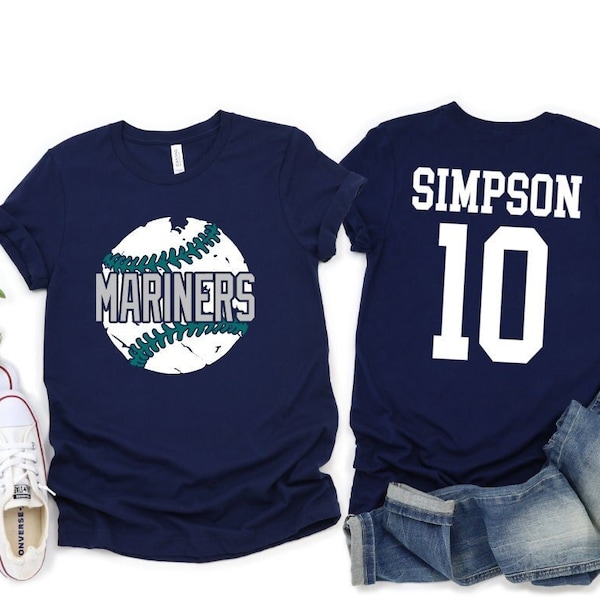 Custom mariners shirts Clearance
