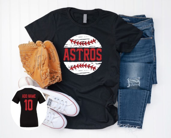 LovelyGirlKreations Astros Shirt, Astros Baseball, Custom Astros Shirt, Astros Team Shirts, Baseball Mom Shirts, Baseball Team Shirt, Personalized Baseball