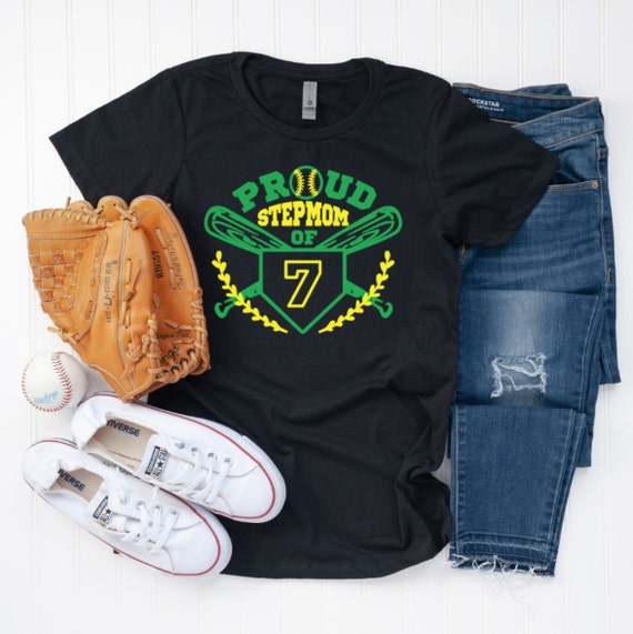 Proud Baseball Stepmom Shirt Proud Baseball Stepmom Shirt