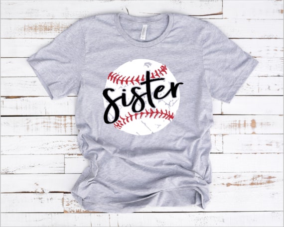 Baseball Sister Family T-Shirt Baseball Sister Family T-Shirt