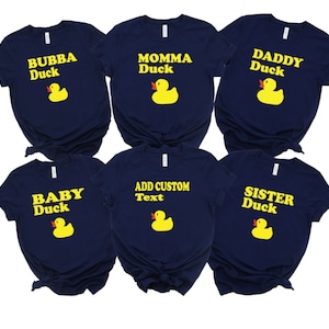 Rubber Duck Shirts, Matching Rubber Duck Shirts, Family Rubber Duck Shirts, Rubber Duck Birthday Shirts, Rubber Duck Family