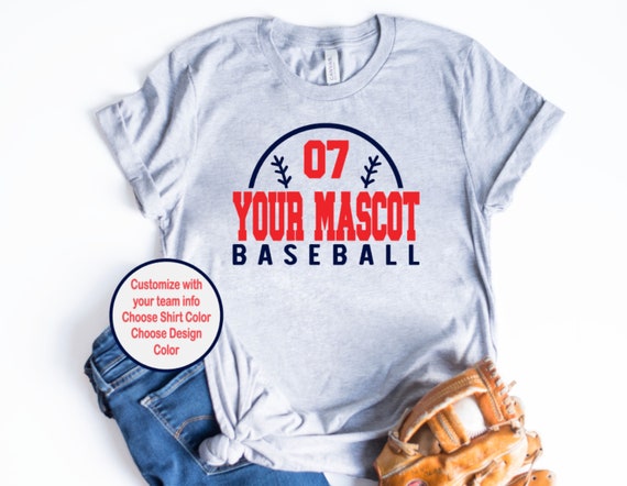 etsy baseball shirts