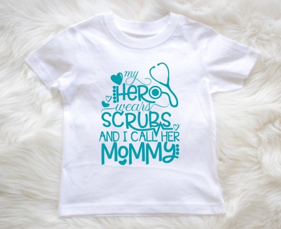 Scrub Mommy Tee in Pink