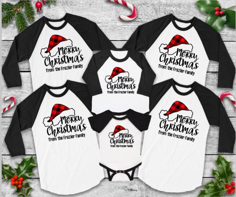 Matching Christmas Shirts Family Christmas Shirts Buffalo | Etsy