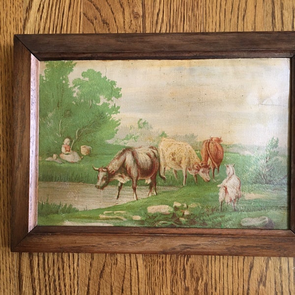 English Cow Painting