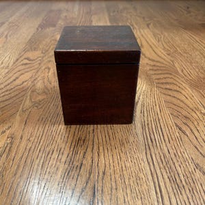 Vintage Single Tea Caddy