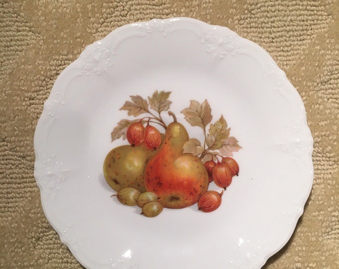 Set of Six Baronesse Fruit & Nut/desert Plates Etsy
