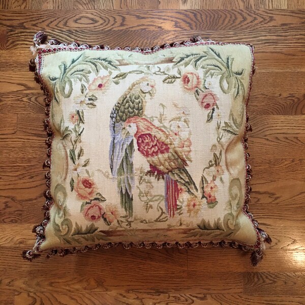 Aubusson Pillow Etsy