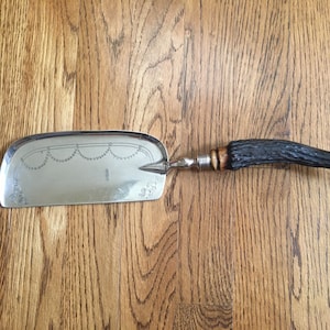 English Stag Horn Handle Crumber