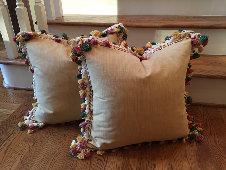 Pair of Custom Pillows Etsy