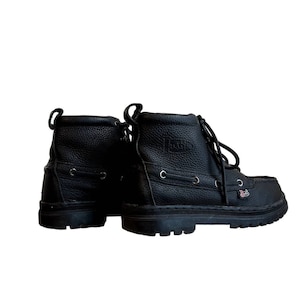Justin chukka boots womens black online