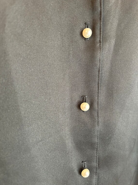 LONG SLEEVE BRUSHED SATIN main image 0