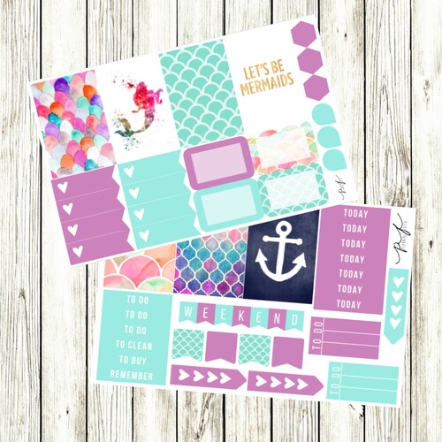 Printable Planner Stickers Erin Condren Vertical Weekly | Etsy