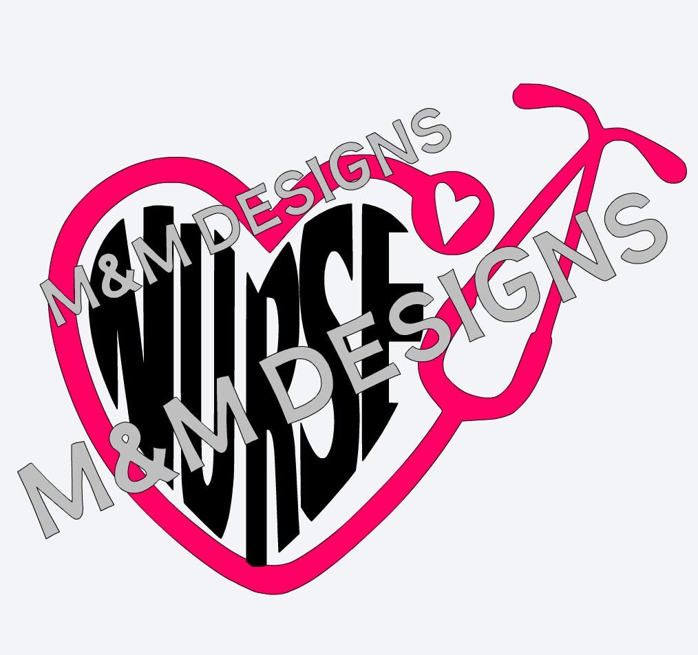 Download Nurse svg Love svg cutting files svg files svgs vector | Etsy