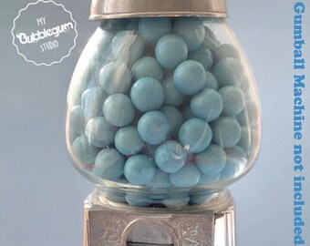 Blue Gumballs, Blue Bubblegum! Gum| Pink themed sweets, Green sweets, Yellow theme sweets, Orange theme sweets also available QTY 50